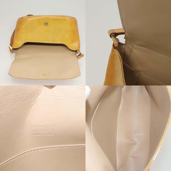 LOUIS VUITTON Monogram Vernis Thompson Street Bag Beige M91301 - Picture 11 of 12